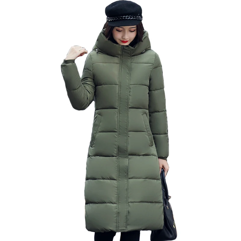 High Quality Warm Thicken Female Coat Winter Womens Hooded Cotton Padded Womens Winter Jackets Long Parka Parkas Solid 2020
High Quality Warm Thicken Female Coat Winter Womens Hooded Cotton Padded Womens Winter Jackets Long Parka Parkas Solid 2020