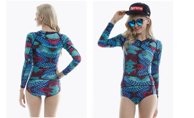 Sbart Women Swimsuit Female Conjoined One-piece Print Surfing Swimwear Spring Lycra Sunscreen Ladies Triangle Rash Guard F8016
Sbart Women Swimsuit Female Conjoined One-piece Print Surfing Swimwear Spring Lycra Sunscreen Ladies Triangle Rash Guard F8016
