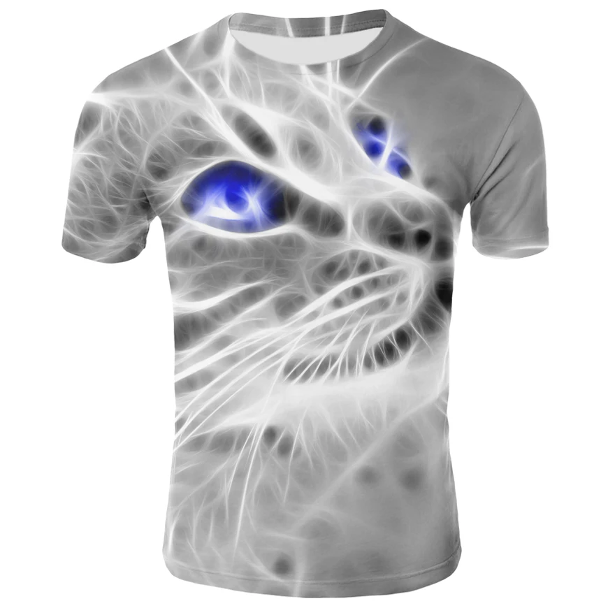 2020 casual 3D printing funny cat 3D printing T-shirt 3D cartoon printing funny male and female T-shirt
2020 casual 3D printing funny cat 3D printing T-shirt 3D cartoon printing funny male and female T-shirt