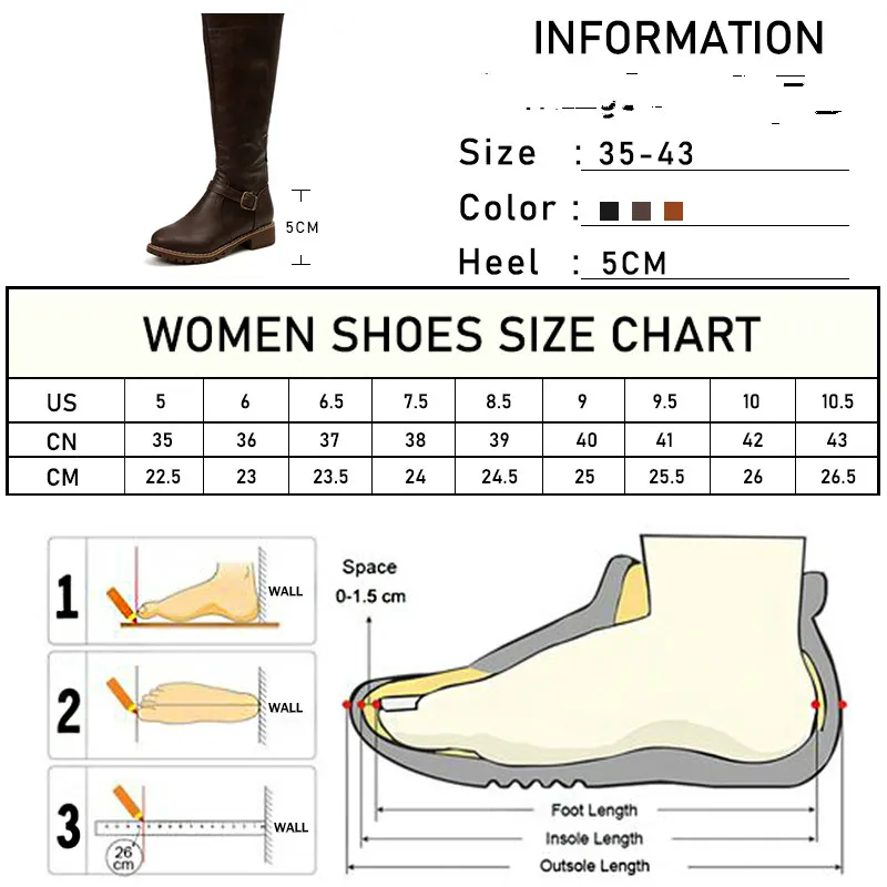 Women Knee High Boots Winter Women's Buckle Zip Leather Long Boot Woman Low Heels Ladies Non Slip Female Comfort Shoes Plus Size
Women Knee High Boots Winter Women's Buckle Zip Leather Long Boot Woman Low Heels Ladies Non Slip Female Comfort Shoes Plus Size