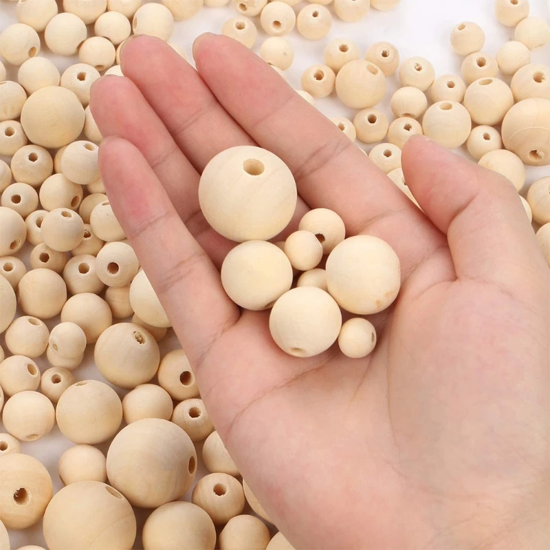 Q6PD 1 Box 10/12/14/18/20/25mm DIY Round Natural Wooden Beads for Handmade DIY Jewellery Making
Q6PD 1 Box 10/12/14/18/20/25mm DIY Round Natural Wooden Beads for Handmade DIY Jewellery Making