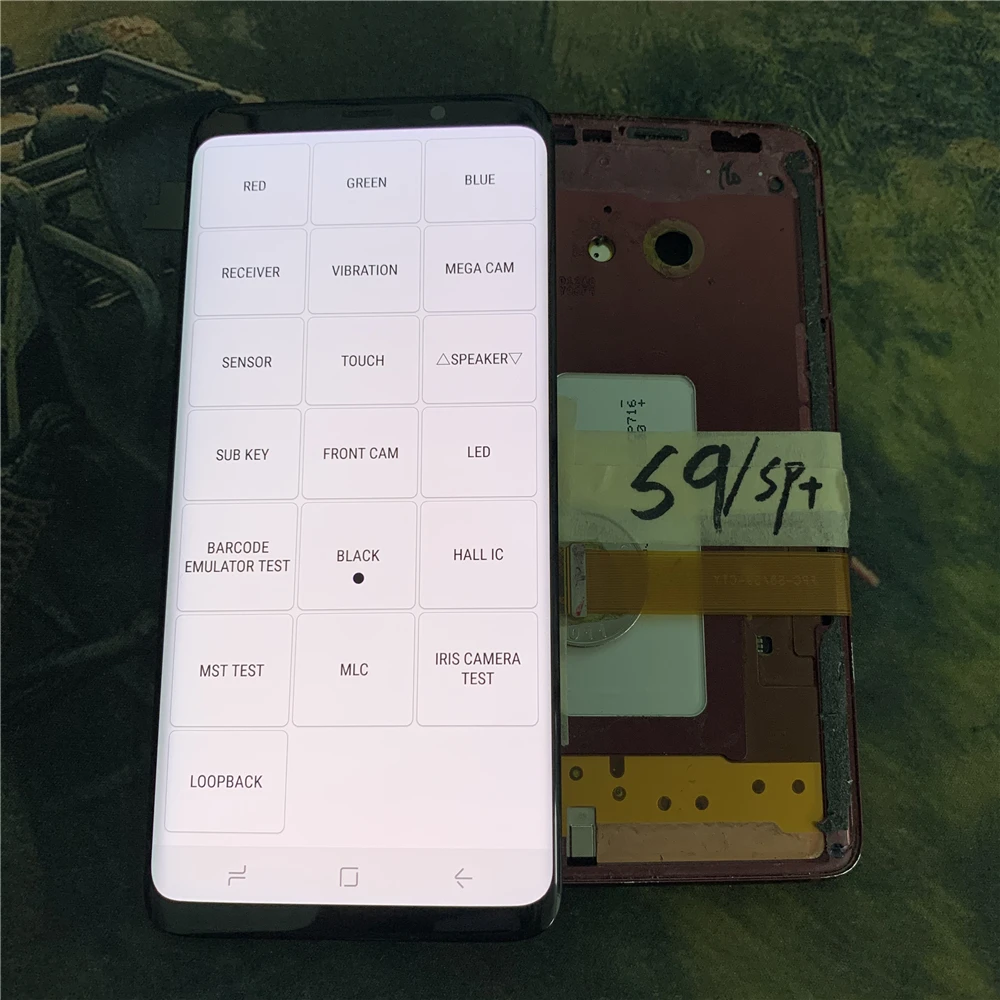 Super AMOLED Test For Samsung Galaxy S9+ G965F G965W Touch Screen Digitizer LCD Display For Samsung G965 G965U Dead pixels
Super AMOLED Test For Samsung Galaxy S9+ G965F G965W Touch Screen Digitizer LCD Display For Samsung G965 G965U Dead pixels