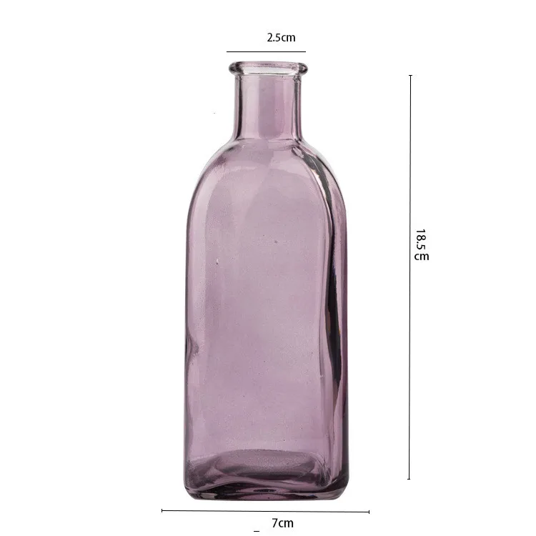 Colorful Glass Vase Transparent Simple Glass Bottle Table Crafts Ornaments Home Decoration Flower Vases Homes Christmas
Colorful Glass Vase Transparent Simple Glass Bottle Table Crafts Ornaments Home Decoration Flower Vases Homes Christmas