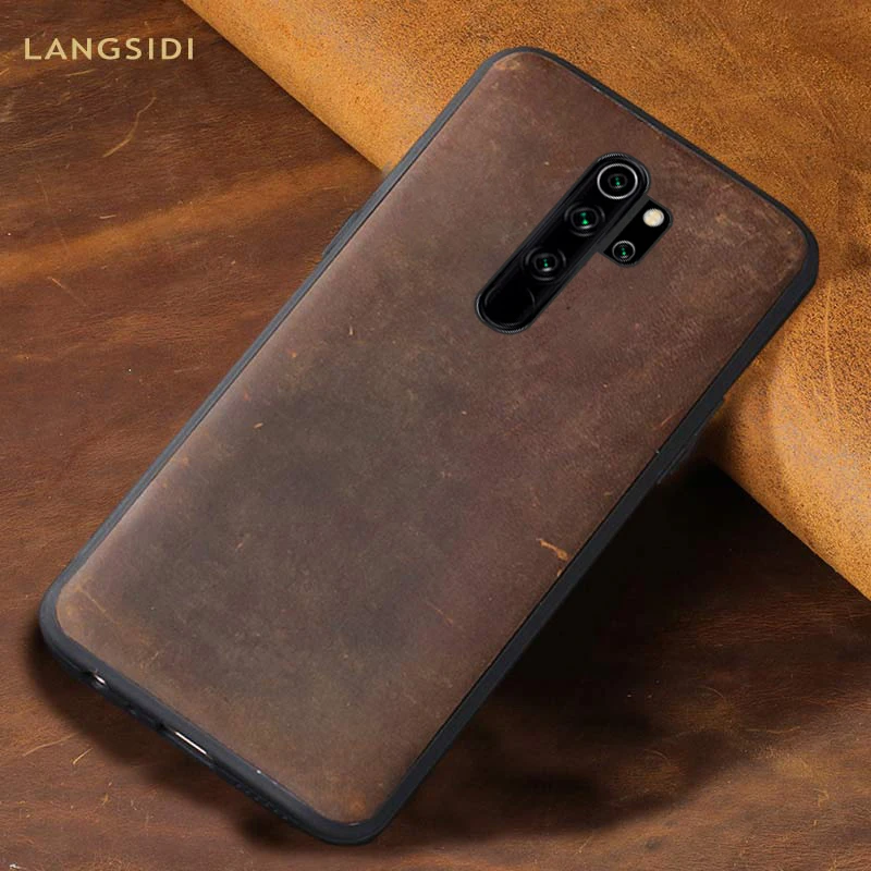 Роскошный оригинальный кожаный чехол для Xiaomi redmi note 8 8Pro 8T K20 противоударный xiaomi Mi