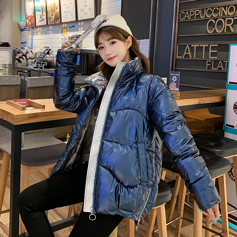 FTLZZ 2020 Winter Casual Loose Short Cotton Jacket Women Bright Short Coat Stand Collar Windbreak Parkas Pink Warm Snow Outwear
FTLZZ 2020 Winter Casual Loose Short Cotton Jacket Women Bright Short Coat Stand Collar Windbreak Parkas Pink Warm Snow Outwear