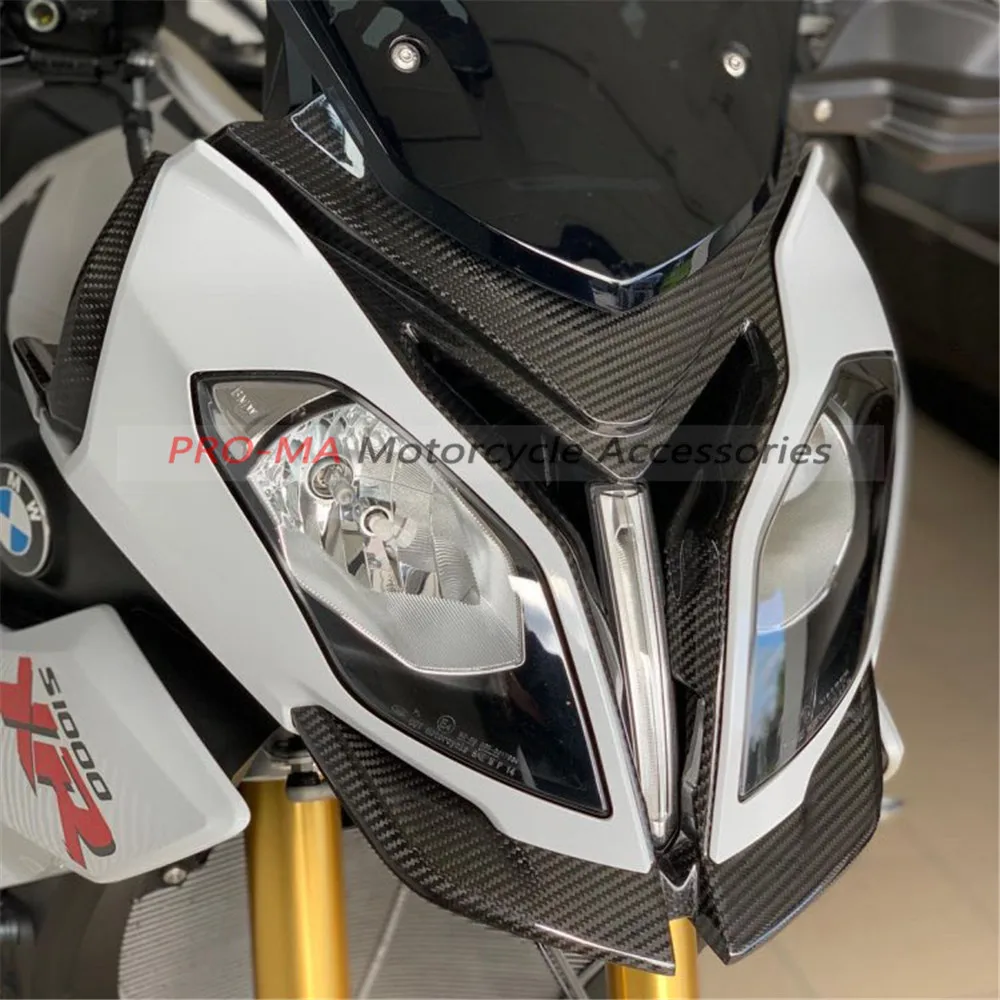 Передний обтекатель мотоцикла из углеродного волокна для BMW S серии S1000XR 2015 2018