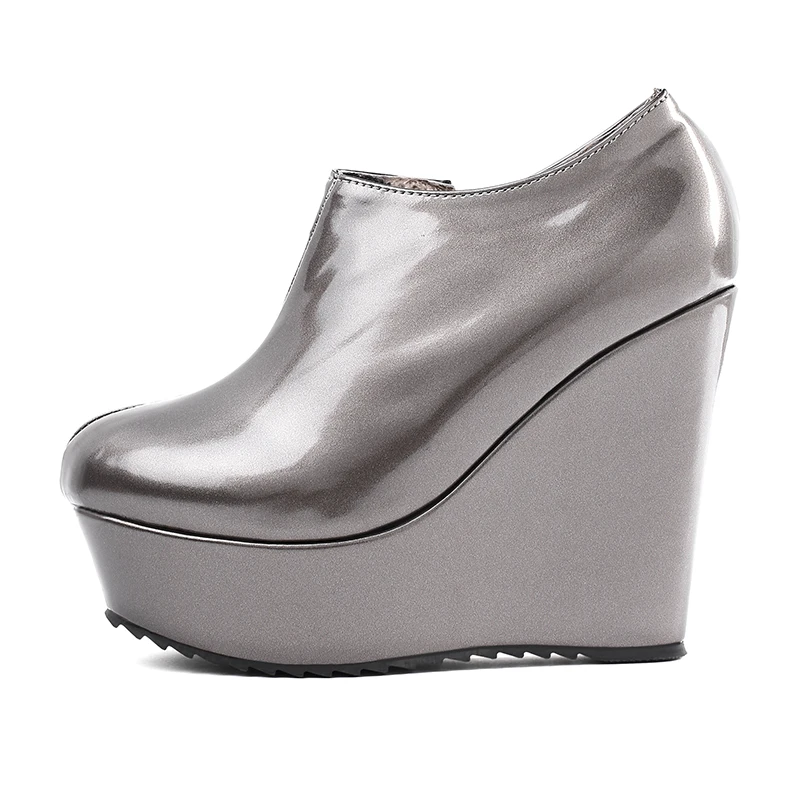 Winter For Woman New Fashion Sexy Consice New Boots Pure Color Silver Zipper Consice Ankle boots Platform Boots
Winter For Woman New Fashion Sexy Consice New Boots Pure Color Silver Zipper Consice Ankle boots Platform Boots