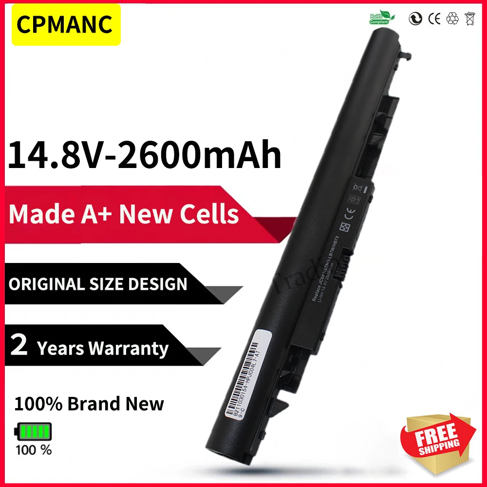 CPMANC New laptop battery FOR HP 15-BS 17-BS 15Q-BU 15G-B 17-AK JC03 JC04 HSTNN-DB8E HSTNN-PB6Y HSTNN-LB7V HSTNN-LB7W 919700-850
CPMANC New laptop battery FOR HP 15-BS 17-BS 15Q-BU 15G-B 17-AK JC03 JC04 HSTNN-DB8E HSTNN-PB6Y HSTNN-LB7V HSTNN-LB7W 919700-850