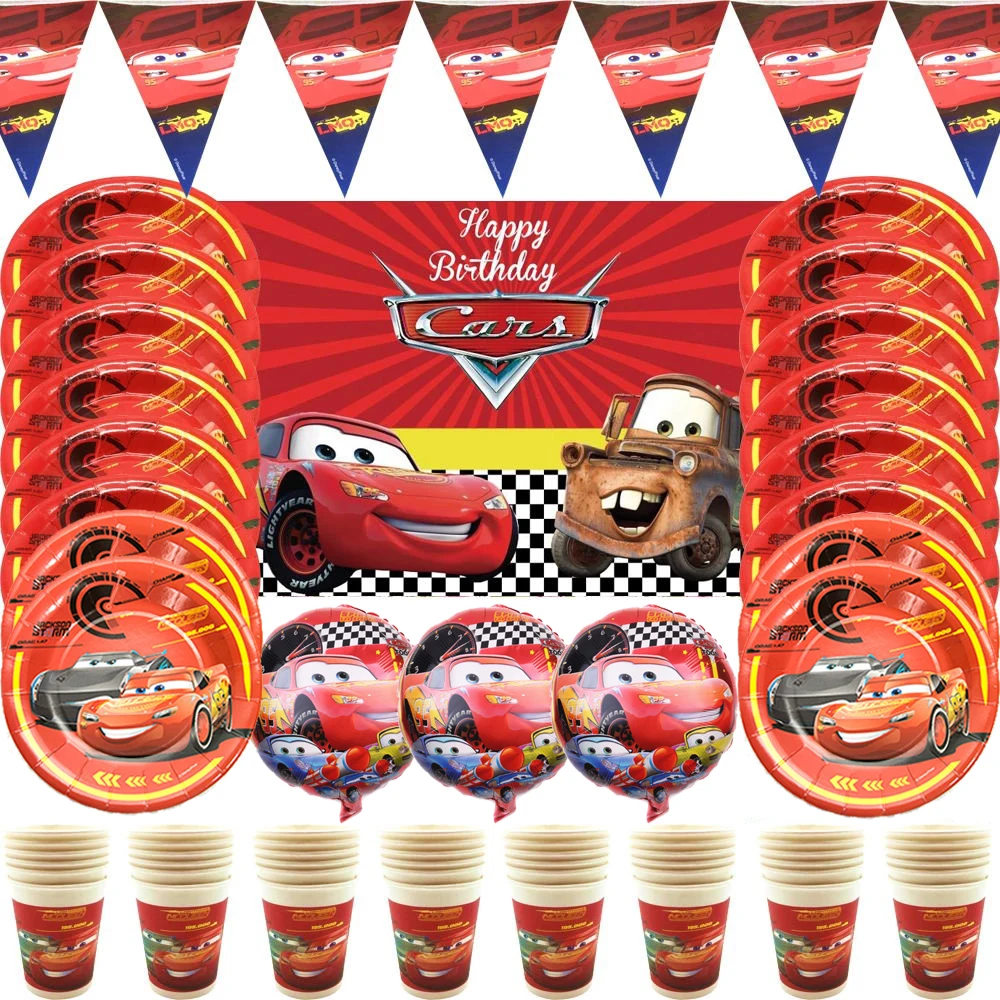 Disney Cartoon Cars Kids Birthday Party Decoration Set Cars Cup Plate Party Supplies Decoration Baby Birthday Party Dinner Sets
Disney Cartoon Cars Kids Birthday Party Decoration Set Cars Cup Plate Party Supplies Decoration Baby Birthday Party Dinner Sets
