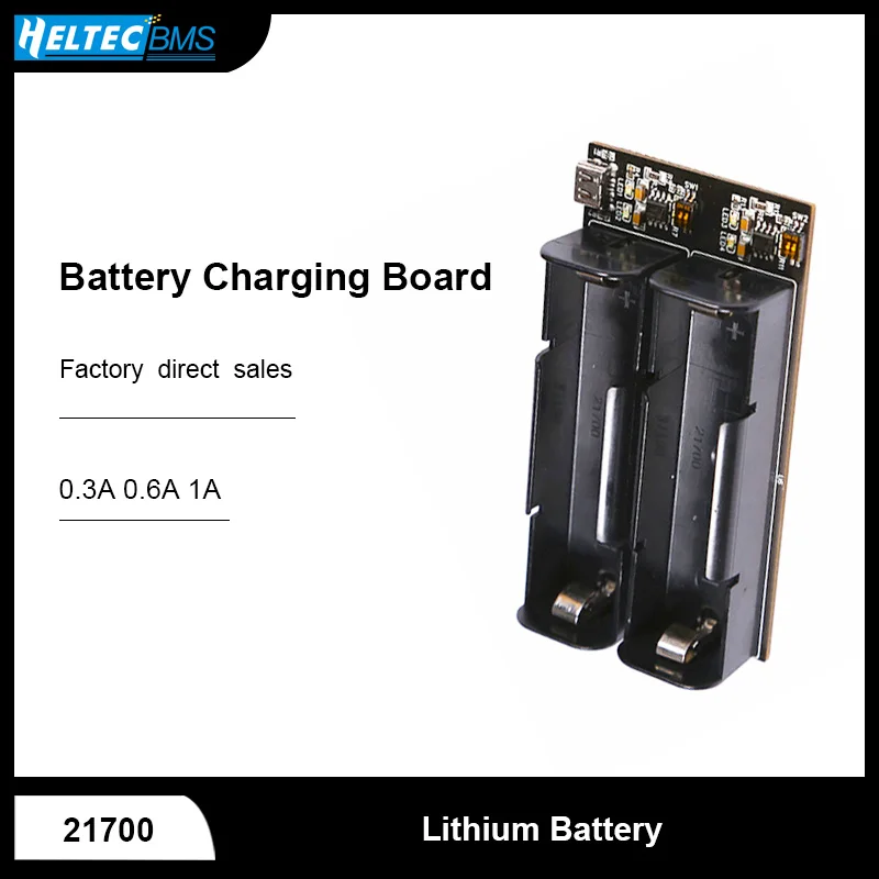 two 21700 battery Charging Board 1A/0.6A/0.3A Current/Protection board for lithium batteries
two 21700 battery Charging Board 1A/0.6A/0.3A Current/Protection board for lithium batteries