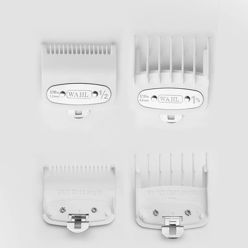 2PCS/Set Hair Clipper Combs Guide Kit Hair Trimmer Guards Attachments 1.5MM/4.5MM for WAHL Hair Clipper