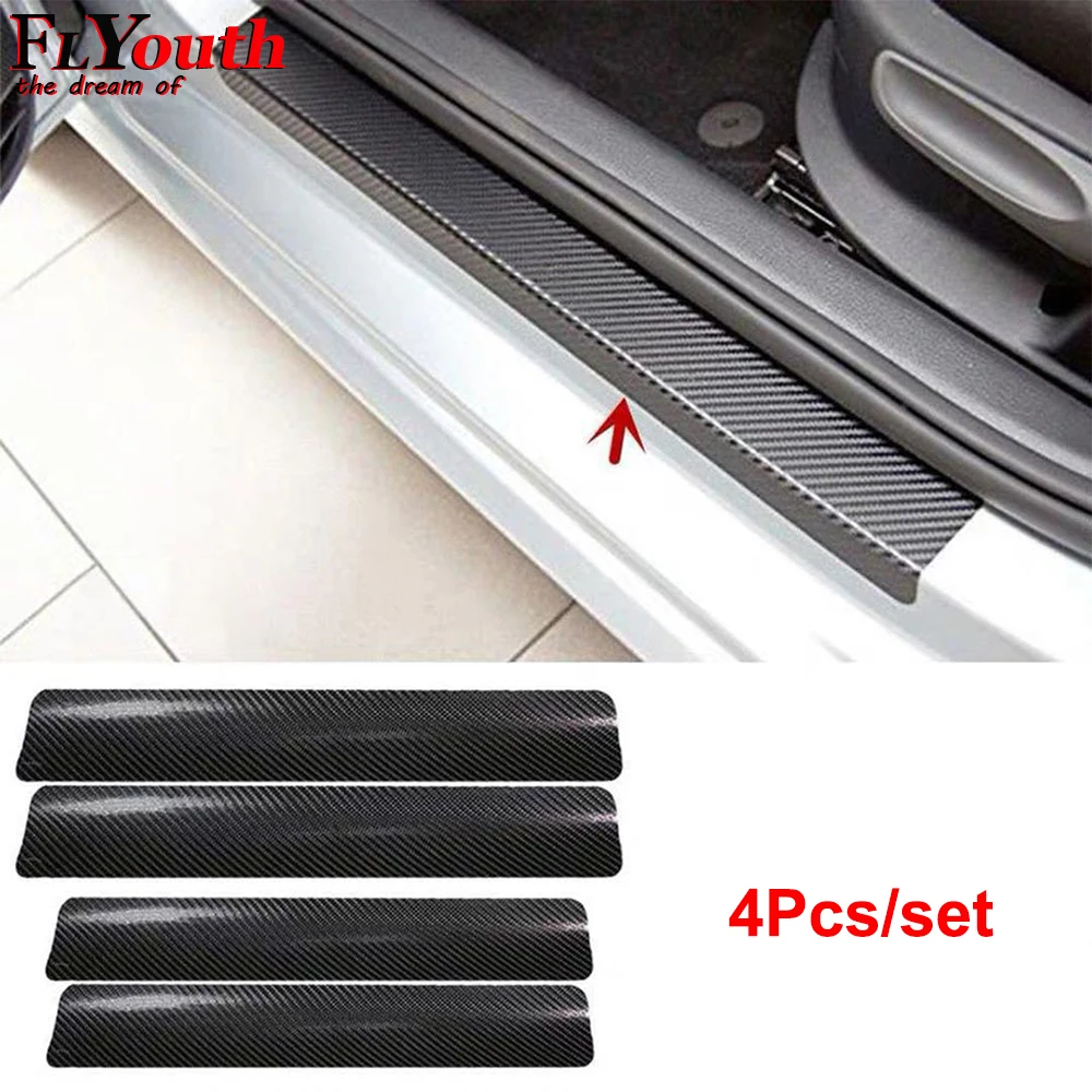 4PCS Universal 4D Carbon Brazing Car Pedal Stickers Universal Sill Scuff Anti Scratch Carbon Fiber Auto Door Sticker Decals
4PCS Universal 4D Carbon Brazing Car Pedal Stickers Universal Sill Scuff Anti Scratch Carbon Fiber Auto Door Sticker Decals