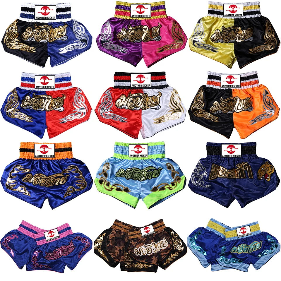 Kickboxing Shorts Kids Men's Muay Thai Shorts Tiger Embroidery Boxing Training Pants for Women Grappling Sanda MMA Fight Wear
Kickboxing Shorts Kids Men's Muay Thai Shorts Tiger Embroidery Boxing Training Pants for Women Grappling Sanda MMA Fight Wear