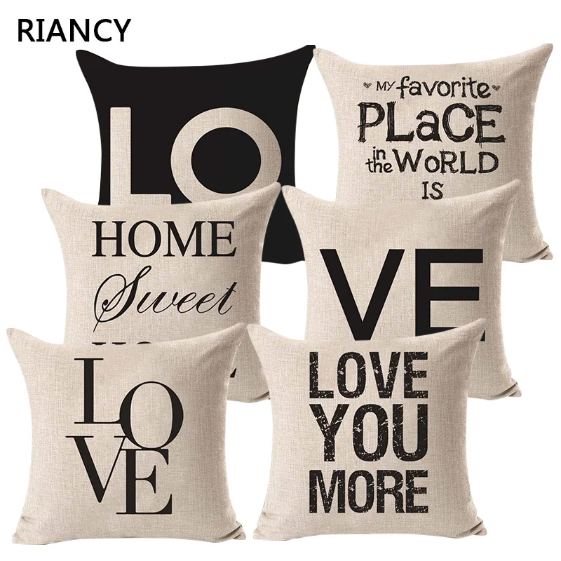 45*45 cm Cotton Linen Cushion Cover Love Mr Mrs Heart Pattern Throw Pillow Car Home Sofa Decorative Pillowcase Pillowcover 40247
45*45 cm Cotton Linen Cushion Cover Love Mr Mrs Heart Pattern Throw Pillow Car Home Sofa Decorative Pillowcase Pillowcover 40247