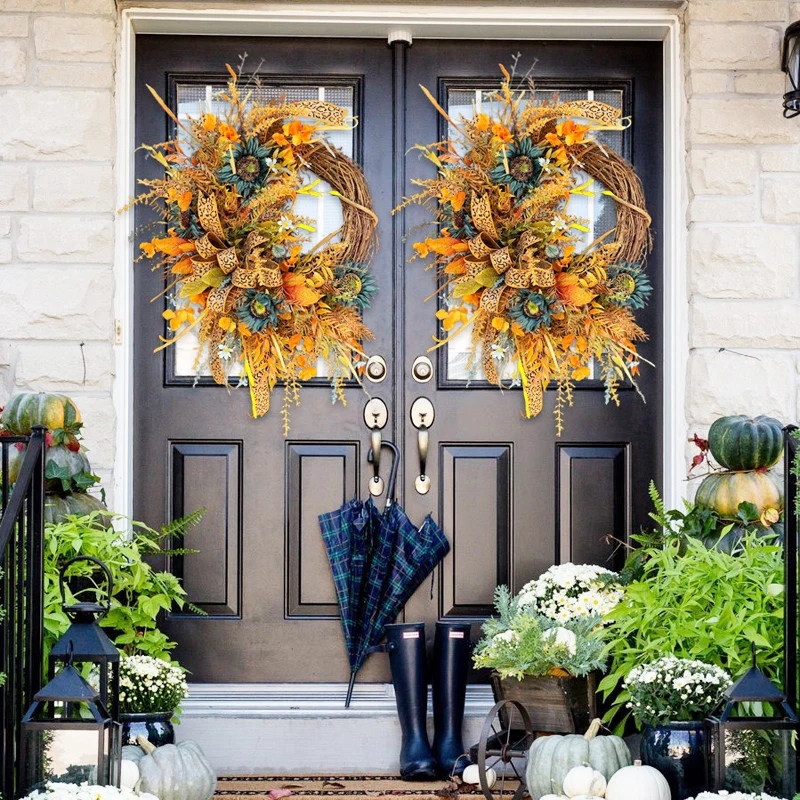 Large Autumn Simulation Garland Door Hanger Artificial Plant Door Hanging Decoration Festive Party Lined Up Ornaments 40CM
Large Autumn Simulation Garland Door Hanger Artificial Plant Door Hanging Decoration Festive Party Lined Up Ornaments 40CM
