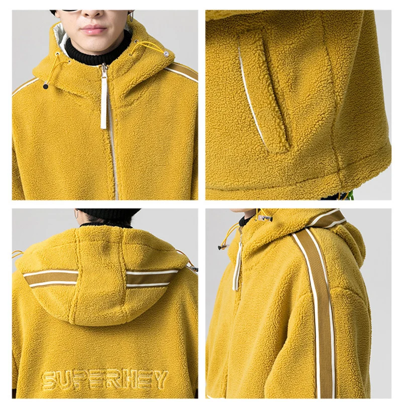 BOLUBAO Winter Men Hooded Parkas Trendy Brand Men Outdoor Lamb Wool Parka Coats High Street Warm Casual Parka Jackets Male
BOLUBAO Winter Men Hooded Parkas Trendy Brand Men Outdoor Lamb Wool Parka Coats High Street Warm Casual Parka Jackets Male