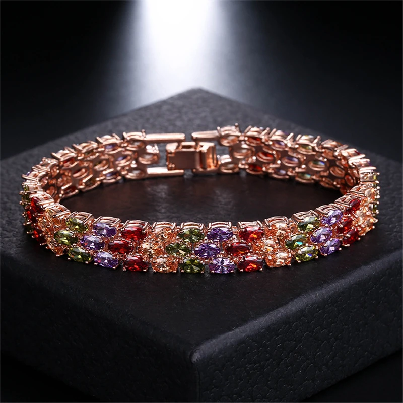 Copper Alloy Women DIY Set 3A Zircon 18CM Luxury Bracelets For Women European American Gorgeous Dinner Gifts Jewelry 2021 Trend
Copper Alloy Women DIY Set 3A Zircon 18CM Luxury Bracelets For Women European American Gorgeous Dinner Gifts Jewelry 2021 Trend