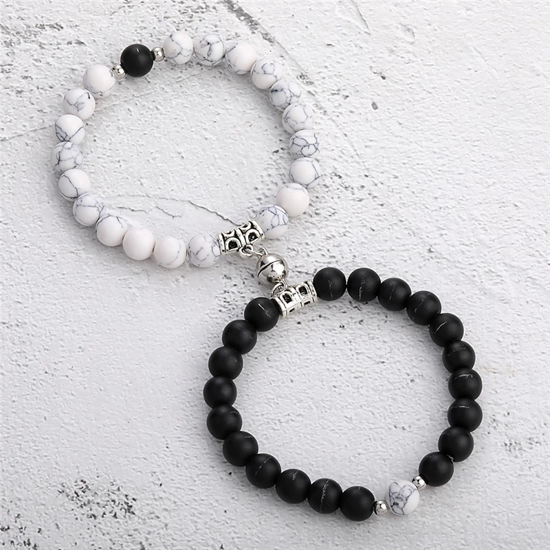 Personality Unisex White Turquoise Tiger Eye Beaded Bracelets Women Charm Bangle Trend Jewelry
Personality Unisex White Turquoise Tiger Eye Beaded Bracelets Women Charm Bangle Trend Jewelry