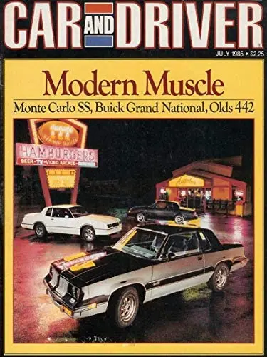 1985 Car and Driver Olds 442 Buick Grand Monte Carlo Reproduction Metal Sign 12 x 16
1985 Car and Driver Olds 442 Buick Grand Monte Carlo Reproduction Metal Sign 12 x 16