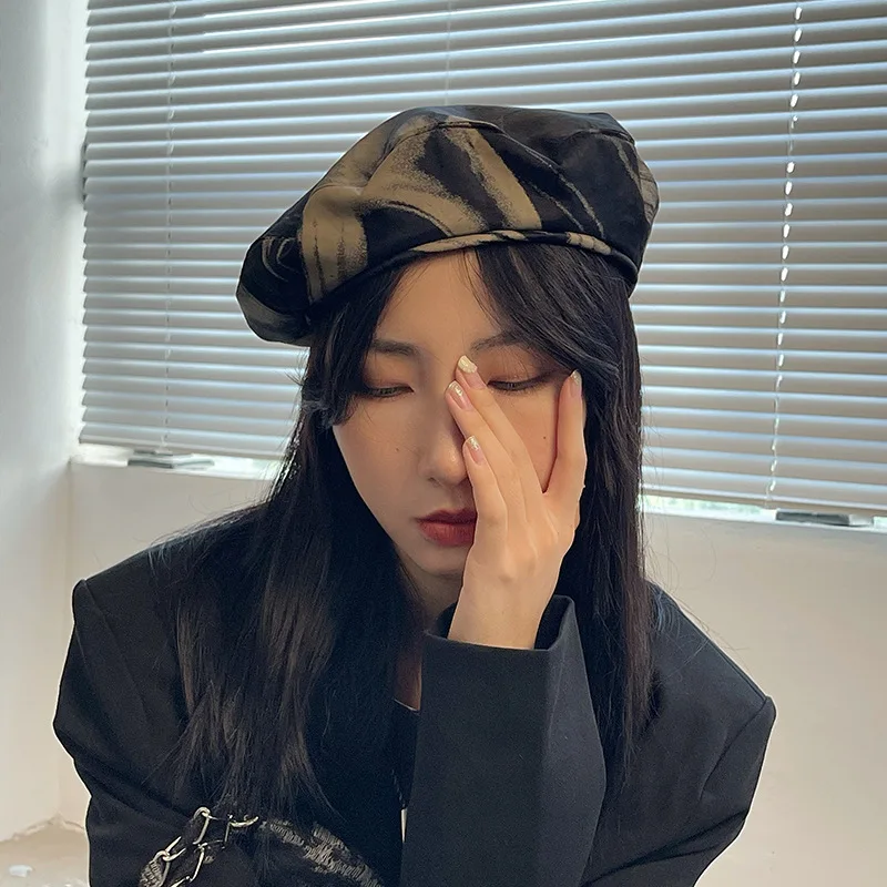 Берет художника Женский, Модный берет в Корейском стиле, милый берет, весна-осень 2022 
Берет художника Женский, Модный берет в Корейском стиле, милый берет, весна-осень 2022