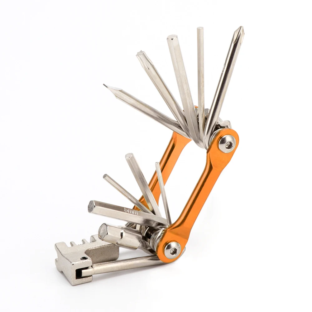 11 In 1 Folding Bicycle Tire Repair Kits Tool Multitool Bicycle Wrench Screwdriver Chain Cutter Cycling Tools Set Socket Wrench
11 In 1 Folding Bicycle Tire Repair Kits Tool Multitool Bicycle Wrench Screwdriver Chain Cutter Cycling Tools Set Socket Wrench