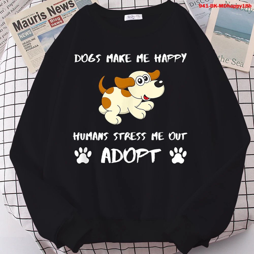 New Arrival Dogs make me happy Print Sweatshirt Oversized hoodies casual Sweatshirts for Women Kpop Hoodies letter Hoodies
New Arrival Dogs make me happy Print Sweatshirt Oversized hoodies casual Sweatshirts for Women Kpop Hoodies letter Hoodies