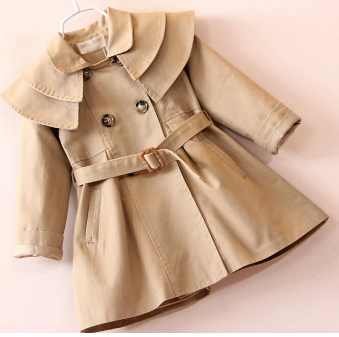 BY Little Girl’s Solid Color Trench Coat Fashion Korean Style Double-breasted Lapel Long-sleeved Coat
BY Little Girl’s Solid Color Trench Coat Fashion Korean Style Double-breasted Lapel Long-sleeved Coat