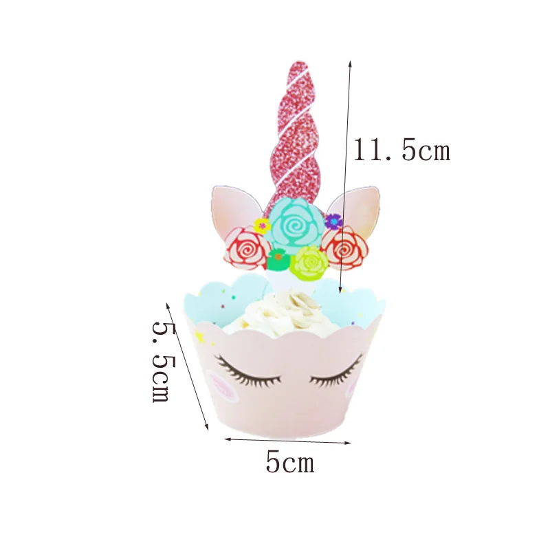 24pcs Cute Unicorn Cupcake Wrappers Unicorn Birthday Cake Decor One 1st Unicornion Happy Birthday Party Decor Kids Girl
24pcs Cute Unicorn Cupcake Wrappers Unicorn Birthday Cake Decor One 1st Unicornion Happy Birthday Party Decor Kids Girl