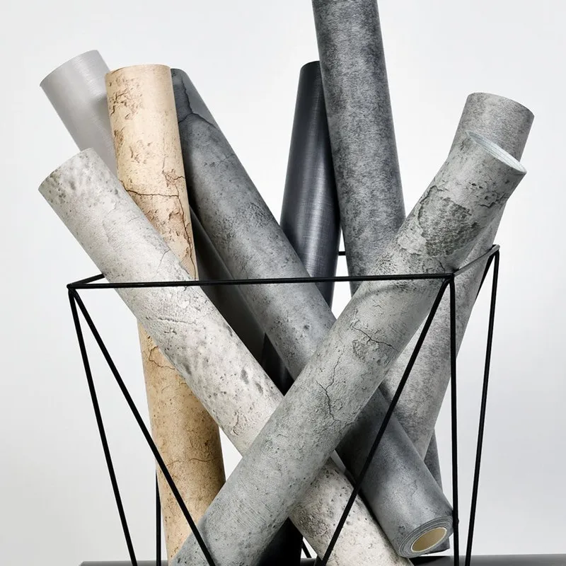 Self Adhesive Cement Wallpaper Roll Bedroom Decorative Painting Clothing Store Grey Nordic Lndustrial Wind Wall paste Room Film
Self Adhesive Cement Wallpaper Roll Bedroom Decorative Painting Clothing Store Grey Nordic Lndustrial Wind Wall paste Room Film