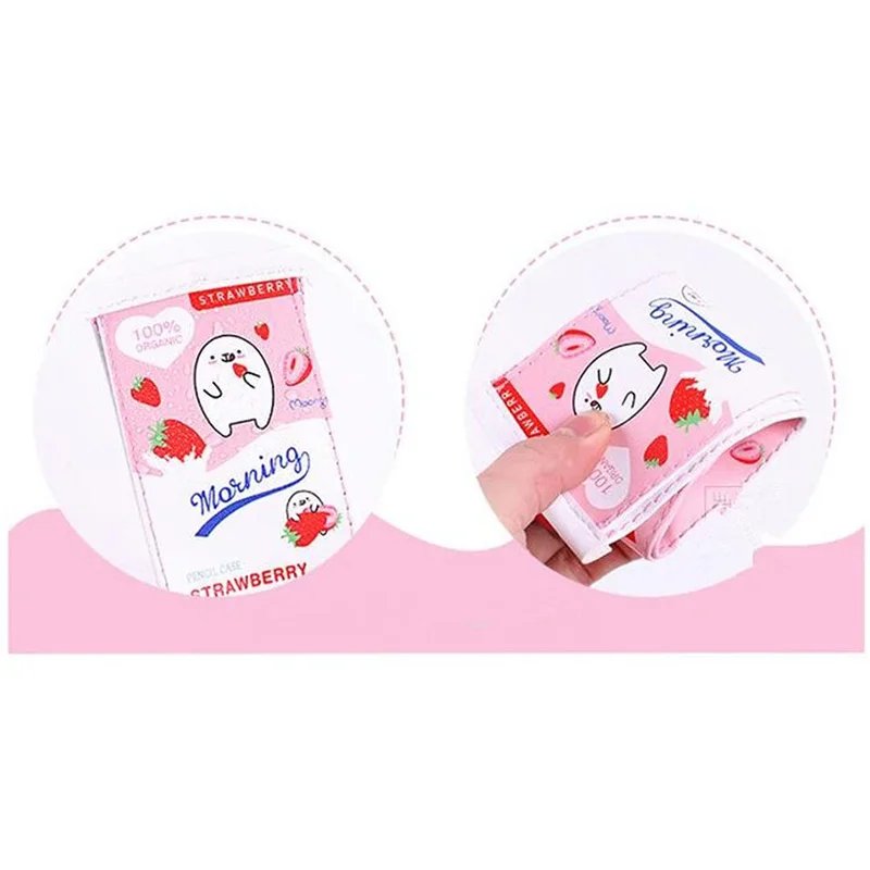 Set of 3 Milk Cartons Waterproof PU Big Capacity Pencil Case,Yellow Blue Pink
Set of 3 Milk Cartons Waterproof PU Big Capacity Pencil Case,Yellow Blue Pink