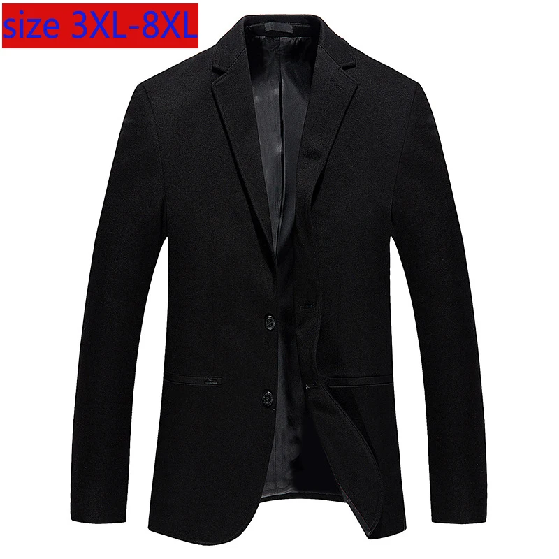 New Fashion High Quality Super Large Men Loose Single Breasted Casual Mens Suit Jacket Blazers Plsu Size 3XL 4XL 5XL 6XL 7XL 8XL
New Fashion High Quality Super Large Men Loose Single Breasted Casual Mens Suit Jacket Blazers Plsu Size 3XL 4XL 5XL 6XL 7XL 8XL