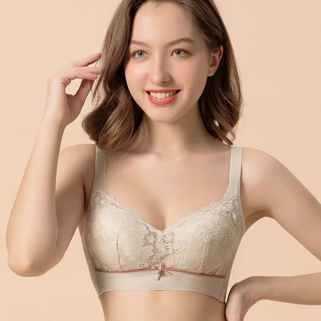 Large Chest Shows Small Underwear Women's Summer Thin Large Sexy Lace Bra Comfortable Adjustment Close Breast Bra Breathable
Large Chest Shows Small Underwear Women's Summer Thin Large Sexy Lace Bra Comfortable Adjustment Close Breast Bra Breathable