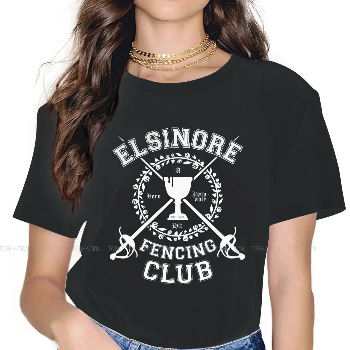 Fencing Crewneck TShirts Elsinore Club Personalize Woman's T Shirt New Trend Clothing
Fencing Crewneck TShirts Elsinore Club Personalize Woman's T Shirt New Trend Clothing