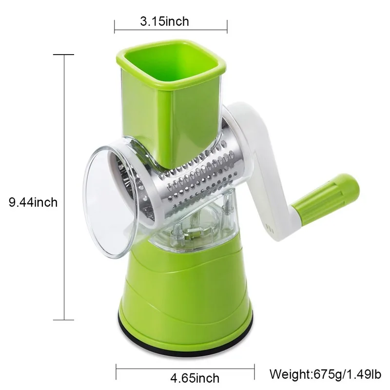 3 in 1 Vegetable Slicer Manual Kitchen Accessories Vegetable Chopper Round Grater Mandoline Cutter Potato Home Gadget Tools Item
3 in 1 Vegetable Slicer Manual Kitchen Accessories Vegetable Chopper Round Grater Mandoline Cutter Potato Home Gadget Tools Item