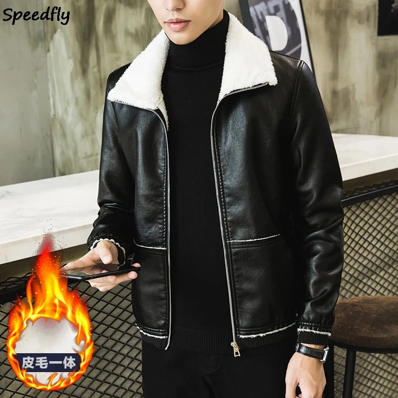 Men's leather jacket men 2018 winter new handsome leather jacket Slim trend locomotive Korean version of spring
Men's leather jacket men 2018 winter new handsome leather jacket Slim trend locomotive Korean version of spring