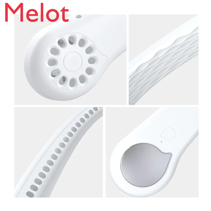 Halter Little Fan Turbine Blade-Free Portable Mini Lazy Mute Charging Portable Student Office
Halter Little Fan Turbine Blade-Free Portable Mini Lazy Mute Charging Portable Student Office