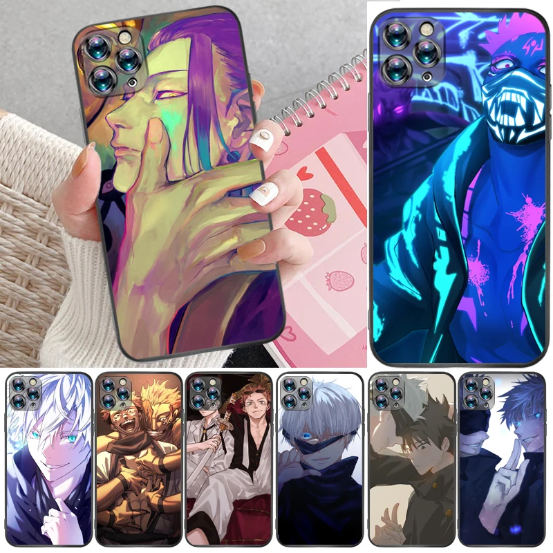 Jujutsu Kaisen Satoru Gojo Sukuna Fushiguro Megumi Yuji Itadori Phone Case For iPhone XR XS Max Coque Carcasa
Jujutsu Kaisen Satoru Gojo Sukuna Fushiguro Megumi Yuji Itadori Phone Case For iPhone XR XS Max Coque Carcasa