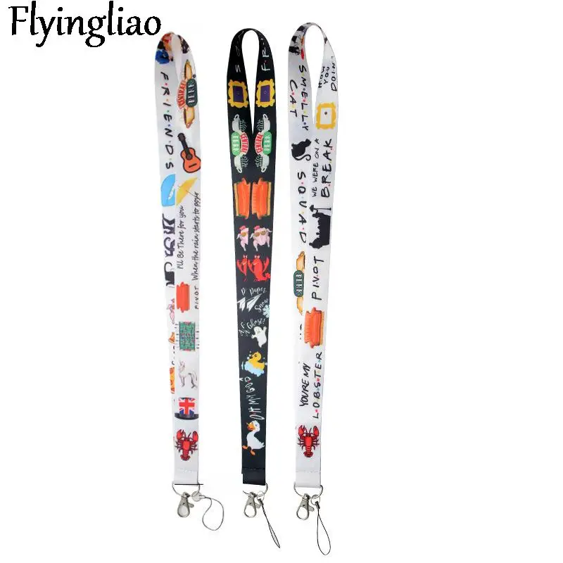 Friends Tv show Neck Strap Lanyards ID badge card holder keychain Mobile Phone Strap Gift Ribbon webbing necklace
Friends Tv show Neck Strap Lanyards ID badge card holder keychain Mobile Phone Strap Gift Ribbon webbing necklace