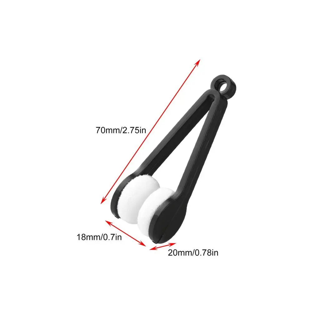 2 шт мини портативные очки для очков очиститель полезные из микрофибры очищающие