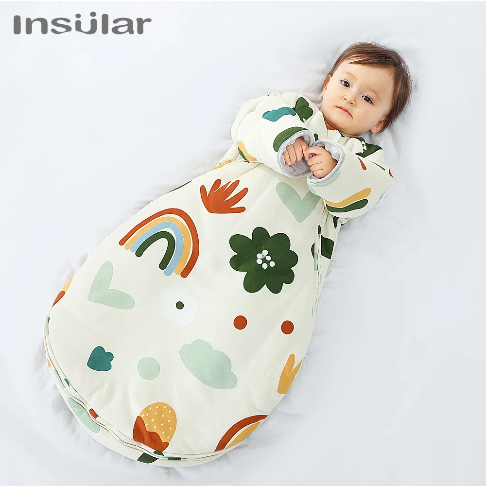 Autumn/winter baby sleeping bag children's bean velvet plus thick anti-kick by the four seasons to soothe baby sleeping bag
Autumn/winter baby sleeping bag children's bean velvet plus thick anti-kick by the four seasons to soothe baby sleeping bag