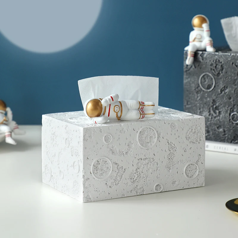 Astronaut Tissue Box Resin Art for Home Decor Tabletop Washroom Napkin Paper Holder for Desktop Office Hotel Ornaments Houser
Astronaut Tissue Box Resin Art for Home Decor Tabletop Washroom Napkin Paper Holder for Desktop Office Hotel Ornaments Houser
