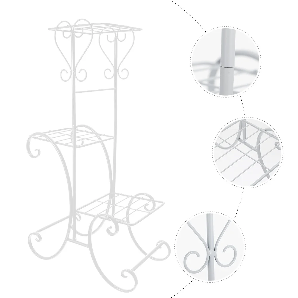 1Pc Flowerpot Storage Stand Multilayer Flower Rack Iron Art Floor Flower Shelf
1Pc Flowerpot Storage Stand Multilayer Flower Rack Iron Art Floor Flower Shelf