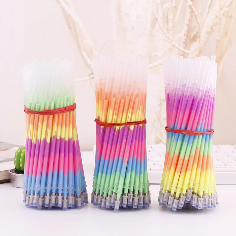 50PCS Six-color One Rainbow Large-capacity Water Chalk Water-based Pen Highlighter Rainbow Gradient Stationery Gel Pens
50PCS Six-color One Rainbow Large-capacity Water Chalk Water-based Pen Highlighter Rainbow Gradient Stationery Gel Pens