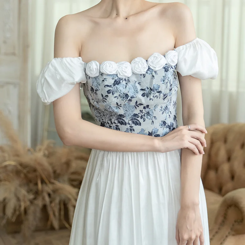 Vintage French Style Dress Women Retro Fairycore Grunge Fairy Core Y2k Luxury Princess Elegant Foral Printed Cottagecore Dresses
Vintage French Style Dress Women Retro Fairycore Grunge Fairy Core Y2k Luxury Princess Elegant Foral Printed Cottagecore Dresses