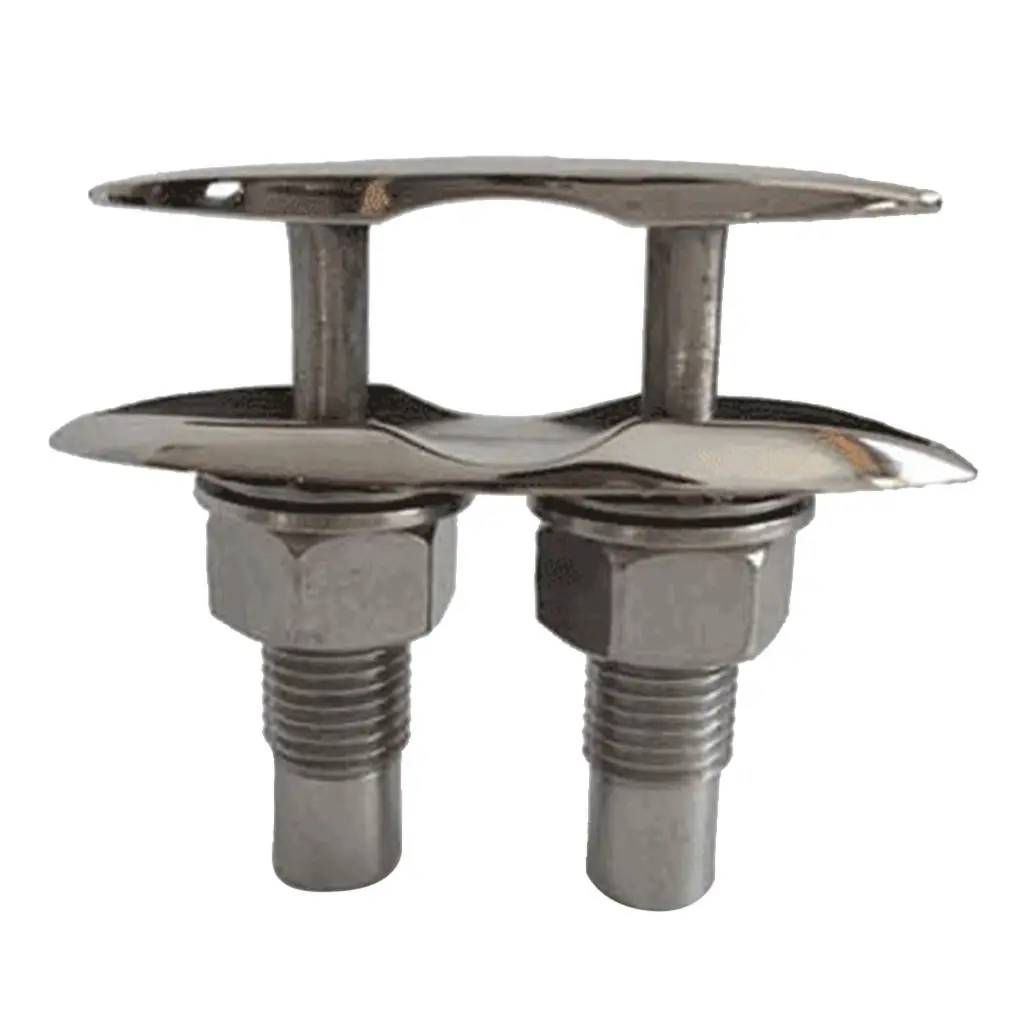 6 inch Marine Boat Pull Up/ Up Rope Cleat- Premium 316 Stainless Steel, Mooring Deck Hardware 
6 inch Marine Boat Pull Up/ Up Rope Cleat- Premium 316 Stainless Steel, Mooring Deck Hardware