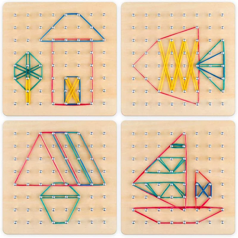 Rubber Toe Nail Geoboard With Cards Math Learning Education Kids Toy Use Rubber Band To Make Different Shape Nail Board
Rubber Toe Nail Geoboard With Cards Math Learning Education Kids Toy Use Rubber Band To Make Different Shape Nail Board