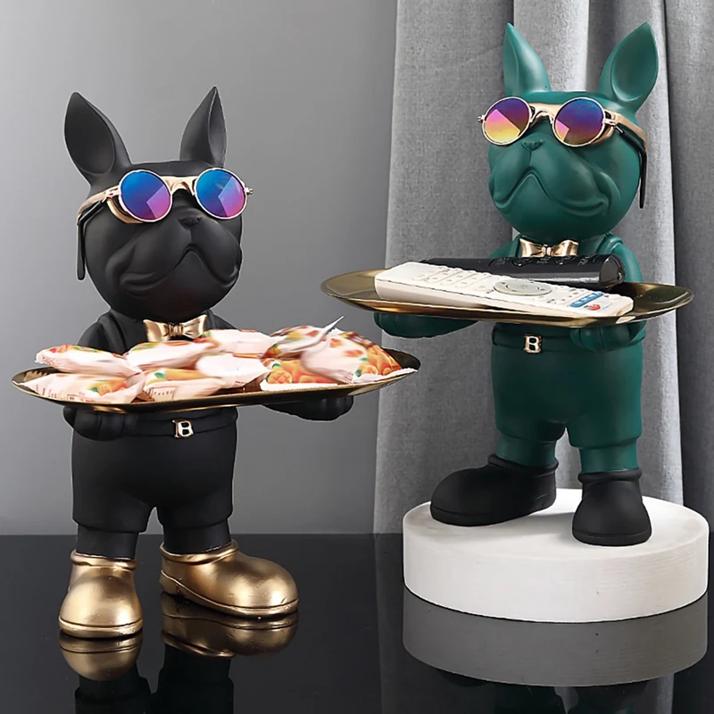Best Nordic French Bulldog Sculpture Dog Statue Jewelry Storage Table Decoration Gift Belt Plate Glasses Tray Home Art Statue
Best Nordic French Bulldog Sculpture Dog Statue Jewelry Storage Table Decoration Gift Belt Plate Glasses Tray Home Art Statue