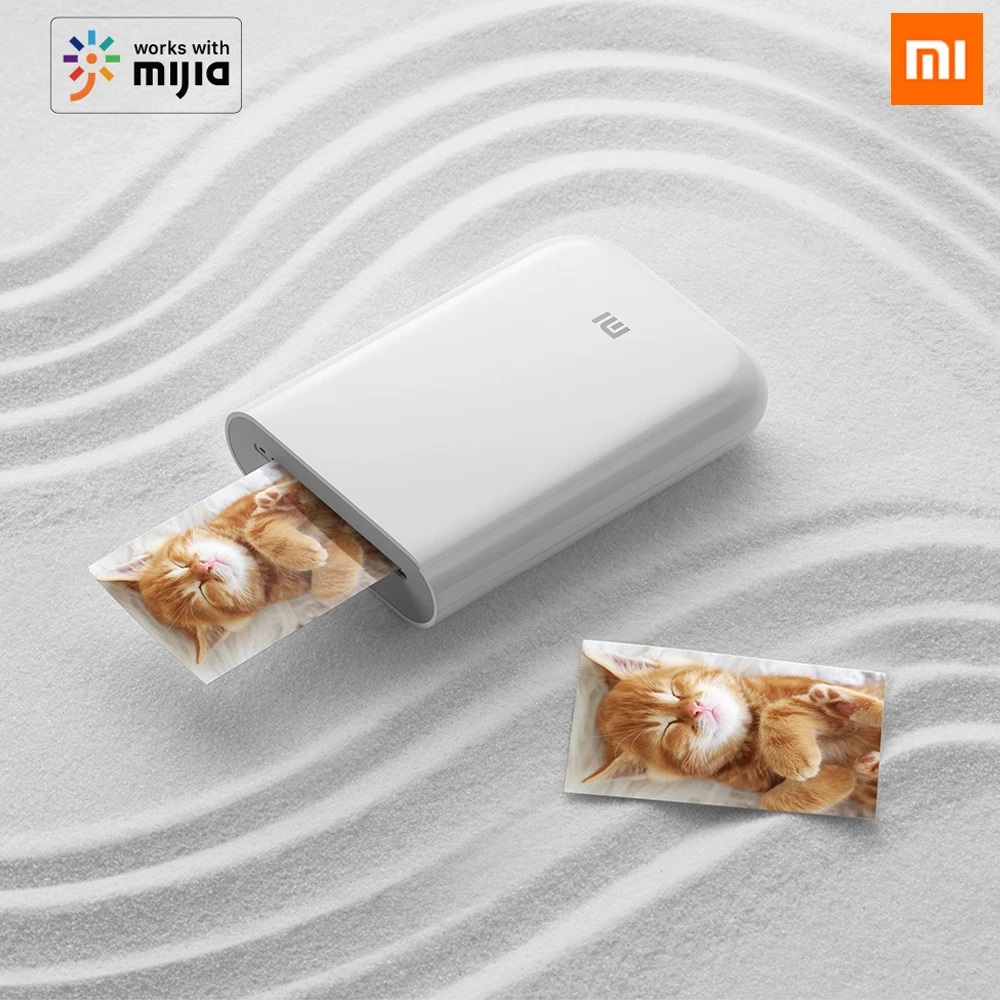 Xiaomi Mijia AR Pocket Photo Printer 300dpi Bluetooth With DIY Share 500mAh Portable Smart Printer With Mijia APP For Smarthome
Xiaomi Mijia AR Pocket Photo Printer 300dpi Bluetooth With DIY Share 500mAh Portable Smart Printer With Mijia APP For Smarthome