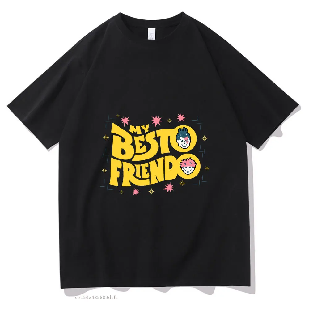 Anime Jujutsu Kaisen My Besto Friendo Todo Aoi Novelty High Street Tshirt Funny Kawaii Anime Print T-shirt
Anime Jujutsu Kaisen My Besto Friendo Todo Aoi Novelty High Street Tshirt Funny Kawaii Anime Print T-shirt