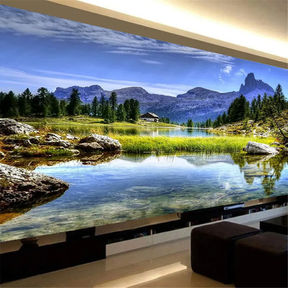 DIY Diamond Painting Landscape 5D Full Round Rhinestone Embroidery Scenery Diamond Mosaic Full Drill Cross Stitch Home Decor
DIY Diamond Painting Landscape 5D Full Round Rhinestone Embroidery Scenery Diamond Mosaic Full Drill Cross Stitch Home Decor